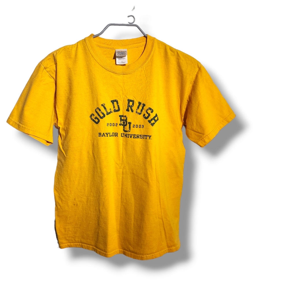 BAYLOR BEARS MENS 2002-2003 GOLD RUSH TEE SZ M - Picture 9 of 10
